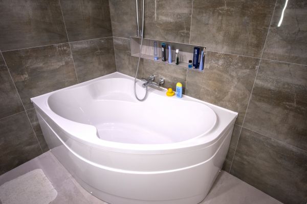 Large Bathtub Installation in Cortland